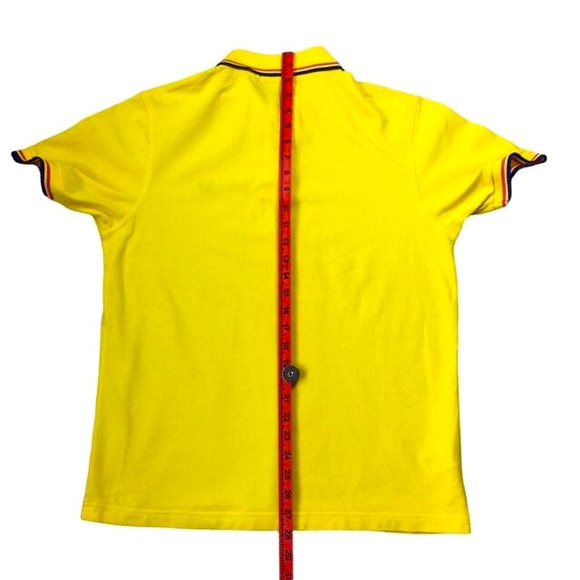 Fred Perry Polo Shirt Yellow - Picture 5 of 6